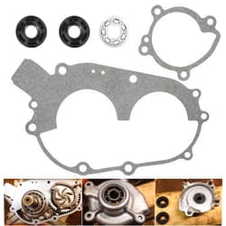 Hihitomorrow For Polaris Water Pump Rebuild Kit Seal & Bearing Gaskets For Polaris 350L 400L 400 2 Stroke Water Pump 1990-2003, For Polaris Big Boss, Trail Boss, Sportsman, Scrambler, Xpress, Xplorer, Trail Blazer