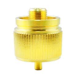 MENSI Propane Gas Camping Stove Adapter 1LB Small Tank Convert to EN417 Bottle Thread 7/16