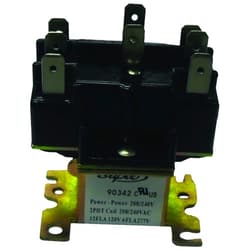Supco 90340 General Purpose Switching Relay, 24 V Coil Voltage, Double Pole Double Throw Contacts