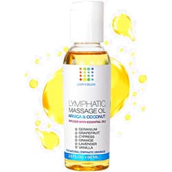 Bruizex Lymphatic Drainage Massage Oil: Arnica and Coconut Oil for Manual Lymph Drainage & Post Surgery Recovery I for Liposuction, 360 Lipo, BBL,Tummy Tuck, Lymphedema, Lipedema, Lipo Foam, Massager I 2.0 oz