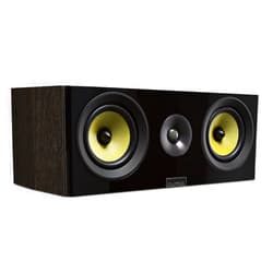 Fluance Signature HiFi 2-Way Center Channel Speaker for Enhanced Dialogue and Vocals in Home Theater Surround Sound Systems - Natural Walnut (HFCW)