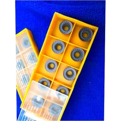 Mc-toolsparts Replacement Part for M.C 10pcs RPMT1204MOE-JS VP15TF RPMT1204M0E CNC Blade Carbide