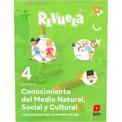 Spanish Edition by Mercedes Garín Muñoz (Author), Sara Martín (Author), Julián Campa Martín (Author), Equipo editorial SM, (Author), Eduardo Rubio Rincón (Illustrator), Roberto Zurdo (Illustrator), Shutterstock, (Illustrator), GlezBros, (Illustrator), Rinoceronte Servizos Editoriais, (Illustrator), David Pavón (Illustrator), Jesús Huguet (Illustrator), Cristina Picazo Marzo (Illustrator), Pablo García Nieto (Illustrator), Anxures Solutions (Illustrator), Alejandro de Orbe Ferreiro (Illustrator), Aarón Illa Gómez (Illustrator), Ariel Alejandro Gómez (Illustrator), Galofré, (Illustrator), Ricard Zaplana Ruiz (Illustrator), Luis Doyague (Illustrator), Germán Tejerina Martínez (Illustrator), Victor Fuertes Melón (Illustrator), Suri, (Illustrator), Gema García Ingelmo (Illustrator), Jesús Aguado (Illustrator), Félix Moreno Arrastio (Illustrator), Ángel Ovejero Sánchez (Illustrator), Arturo Redondo Paz (Illustrator), Marcelsoc, (Illustrator), Antonio Muñoz Tenllado (Illustrator), Ricardo Salas Loizaga (Illustrator), Diego Burdío Román (Illustrator), Istock, (Illustrator), Archivo SM, (Illustrator) & 31 more Conocimiento del Medio Natural, Social y Cultural. 4 Primaria. Revuela