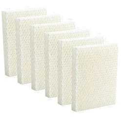 Lxiyu Humidifer Wicking Filter Replacement for Honeywell Filter T,HEV615 and HEV620 Humidifier,Compatible with Part # HFT600 Filter (6 Pack)