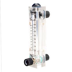 Tatoko LZT M-15 0.1-1GPM 0.5-4LPM Water Flow Meter Panel Mount Type FlowmeterMeters