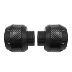 GZYF Front Fork Frame Sliders Wheel Crash Protector Falling Protection Universal for Motorcycles Motorbikes Moped Scooters (Black)