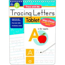By Carson Dellosa Education (Compiler) Carson Dellosa Trace With Me Letter Tracing Books for Kids Ages 3-5, Dry Erase Preschool Workbook, Learn to Write the Alphabet With Wipe Clean Handwriting Practice