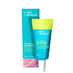 Good Molecules 10% Azelaic Acid Treatment for Face – Soothing Formula for Facial Redness & Uneven Tone – Brightens Dark Spots & Refines Texture – Vegan & Fragrance-Free Skincare (30ml / 1.01 fl oz.)