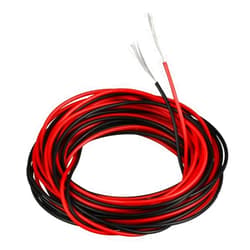 BNTECHGO 28 Gauge Silicone Wire red and Black Each 10ft Black Flexible 28 AWG Stranded Tinned Copper Wire