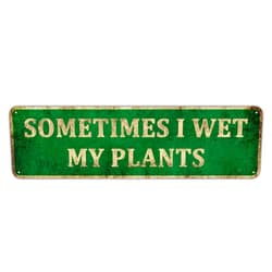 KIOZIY Sometimes I Wet My Plants - Garden Gifts and Decorations for Gardeners, Garden Decor for Outside, Plant Lovers Art for Women, 4