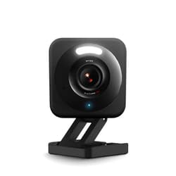Wyze Cam v4, 2K HD Wi-Fi Smart Home Security Camera, Indoor/Outdoor Use, Pet/Baby Monitor, Motion Activated Spotlight/Siren, Enhanced Color Night Vision, 2-Way Audio, Local/Cloud Storage, Wired, Black