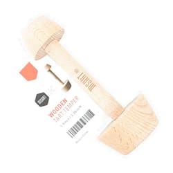 MSART Tart Tamper Pastry Tamper Mini Pan Wood Wooden Shell Dough Muffin Metal for Making Muffin, Pecan Pies, Cheesecakes and Desserts.