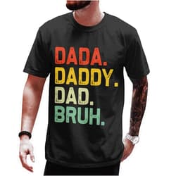 DIGForest Dad Grandpa Great Grandpa Shirt - Father's Day Tshirt for Men - Father Day Dad Shirts - Christmas Dads Shirt