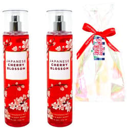 Generic Set 2 Japanese Cherry Blossom Fine Fragrance Mist, Essence of Elegance 8 fl oz, Pack