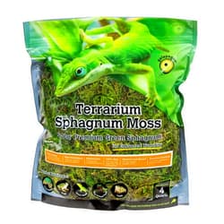 Galapagos Galápagos (05213) Terrarium Green Sphagnum Moss, Natural, 4 Quart