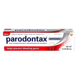Parodontax Whitening Toothpaste for Bleeding Gums, 3.4 Ounces