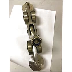 FENCESMART4U Slide Gate Truck Assembly Internal Track Assembly Slide Gate Trolley Wheel
