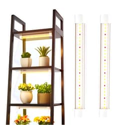 FREELICHT T8 Grow Lights for Indoor Plants, 1FT Full Spectrum Plant Lights, 20W(2 x 10W), 4 Installation Methods, Linkable LED Grow Light Strips for Greenhouse Plant Shelf Succulent Seeding, 2 Pack
