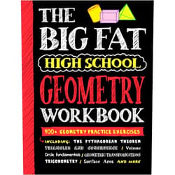 Workman Publishing Big Fat High School Geometry Workbook: 400+ Geometry Practice Exercises (Big Fat Notebooks)