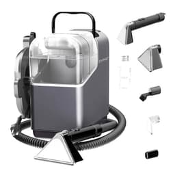STARRYBOT Portable Carpet Cleaner Machine with Steam Techology for Carpet & Upholestery, 12Kpa Powerful Suction with Versatile Tools, Compact Pet Stain Remover and Deodorizer