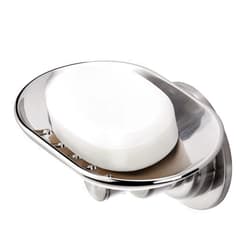 JiePai Suction Cup Soap Dish Elegant Suction Cup Soap Holder Wall Mounted Soap Holder for Bathroom Kitchen