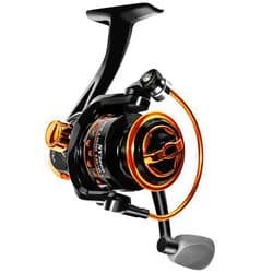 QINGLER Summer and Centron Spinning Reels, 12 +1 BB Light Weight & Ultra Smooth Reel for Ice/Summer 3000/1000 Fishing Reel by QINGLER
