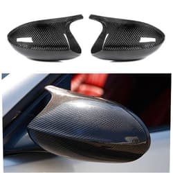 EHBOTA E89 Mirror Cover,Carbon Fiber Gloss Black Replacement Mirror Cover,Fit for BMW Z Series Z4 E89 2009-2016 2pcs/set
