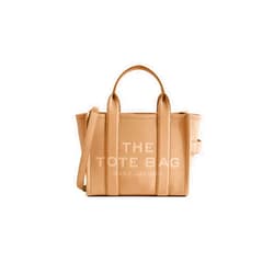 Marc Jacobs Women's The Small Tote, Camel, Tan, One Size