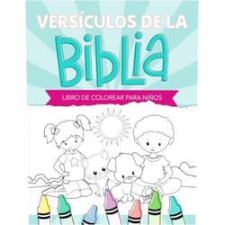 June & Lucy Kids Versículos de la Biblia: Libro de colorear para niños (Spanish Edition)