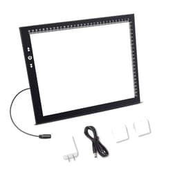 HSK A4 Artist tracing Light Box Copy Table,USB Power Dimmerable 7000 Lux Lock Button Artcraft Light Pad for Tatto Drawing, Sketching, Animation,Diamond Painting