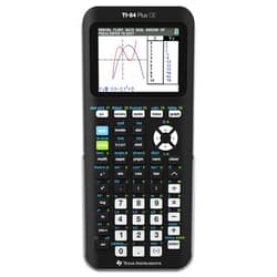 Texas Instruments TI-84 PLUS CE Graphing Calculator, Black (Frustration-Free Packaging) (84PLCE/PWB/2L1/A)