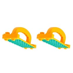 MICRO JIG MICROJIG GRR-RIPPER GB-1 Grr-Rip Smart Hook Push-Block, 2-Pack, Yellow