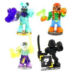 Akedo Legends of Akedo Powerstorm Warrior Collector Pack 4 Mini Battling Action Figures Including 1 Ultra Rare Warrior and 1 Mystery Warrior