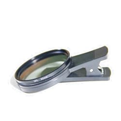 ULVEOL 52mm Polarized Smart Phone Universal ND 2-400 CPL Filter Clip Kit for Samsung iPhone Camera Accessories Cell Phone Android Lens Attachments Polarizer for iPhone x Neutral Density Filters Mobile