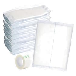 Vakly ABD Combine Abdominal Pads 8x10 [20 Pack] High Absorbency Sterile Individually Wrapped 8''x10'' Non-Adherent Absorbent Post-Op Surgical Gauze for Heavy-Draining Trauma and First Aid Wound Dressing (1)