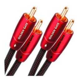 AudioQuest Golden Gate Analog Audio Interconnect RCA to RCA Cable (3.0 meters)