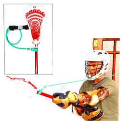 B-Lax Blast Lacrosse Resistance Band – Solo Training Aid for Shot Power, Core Strength & Accuracy – Lacrosse Training Equipment & Accessories for Boys, Girls, Youth & Adults