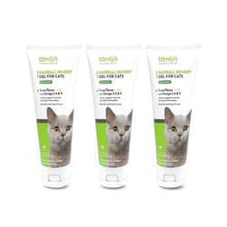 TOMLYN Laxatone Tuna Flavored Hairball Remedy Gel for Cats and Kittens, Hairball Gel for Cats to Help Prevent Hairballs and Promote Healthy Digestion, Pack of 3