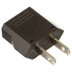Ckitze US-2PC European to American Outlet Plug Adapter (2PCS)