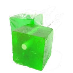 Espeez Hard Candy Cube Lollipop Suckers: Individually Wrapped Flavored Sucker Pack by Espeez - Old Fashioned Square Party Pops in Bulk - Green Apple, 24 Count