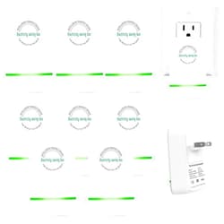 Atifer Power Saver Electricity Saving Device, Professional Energy Saving Device Electricity Saving Box US Plug 90V-250V 30KW (8 Pack)