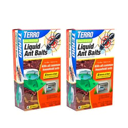 TERRO T1804SR Outdoor Ready-to-Use Liquid Ant Bait Killer and Trap - Kills Common Household Ants - 8 Bait Stations