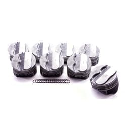 KB Performance Pistons 9904HC.030 +4cc Domed Piston Set for Small Block Chevrolet