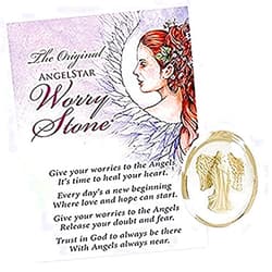 Angelstar 8718 Grace Angel Worry Stone, 1-1/2-Inch
