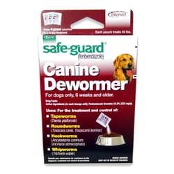 FIAHNG Guard Canine Dewormer for Large Dogs, 4-Gram (Pack of 2)