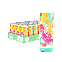 Alani Nu SHERBET SWIRL Sugar Free, Low Calorie Energy Drinks, 200mg Caffeine, Biotin B Vitamins, Zero Sugar, 10 Calories, 12 Fl Oz Cans, 24 Pack