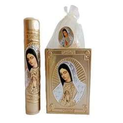 Handmade Religious Gift Set Virgin of Guadalupe (Half Body)