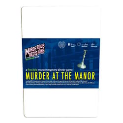 Murderous Decisions Murder at The Manor 6-14 Player Murder Mystery Dinner Party Game