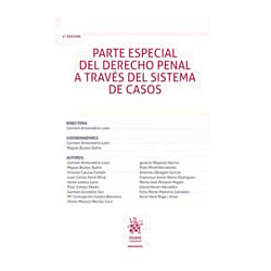 Spanish Edition by Pilar Gomez Pavon (Author), Juan Carlos Ferré Olivé (Author), Ignacio Mayoral Narros (Author), María Viviana Caruso Fontán (Author), Pilar Mirat Hernández (Author), Carmen Armendáriz León (Author), Mª Concepción Gorjón Barranco (Author), Miguel Bustos Rubio (Author), Víctor Manuel Macías Caro (Author), Francisco Javier Paíno Rodríguez (Author), Carmen González Vaz (Author), Javier Gómez Lanz (Author), María José Palazón Pagán (Author), Félix María Pedreira González (Author), Anna Vera Raga i Vives (Author), Antonio Obregón García (Author), David Pavón Herradón (Author) & 14 more Format: Kindle Edition Parte especial del Derecho Penal a través del sistema de casos 2ª Edición – EDICIÓN ESPAÑA - (Manuales de Derecho Penal) (Spanish Edition)