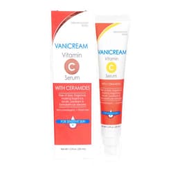 Vanicream Vitamin C Serum, 1.2 Fl Oz, Formulated without Common Irritants for Sensitive Skin, Milky and Lightweight Brightening Serum, Hydrates & Boosts Glow, Dermatologist-Tested